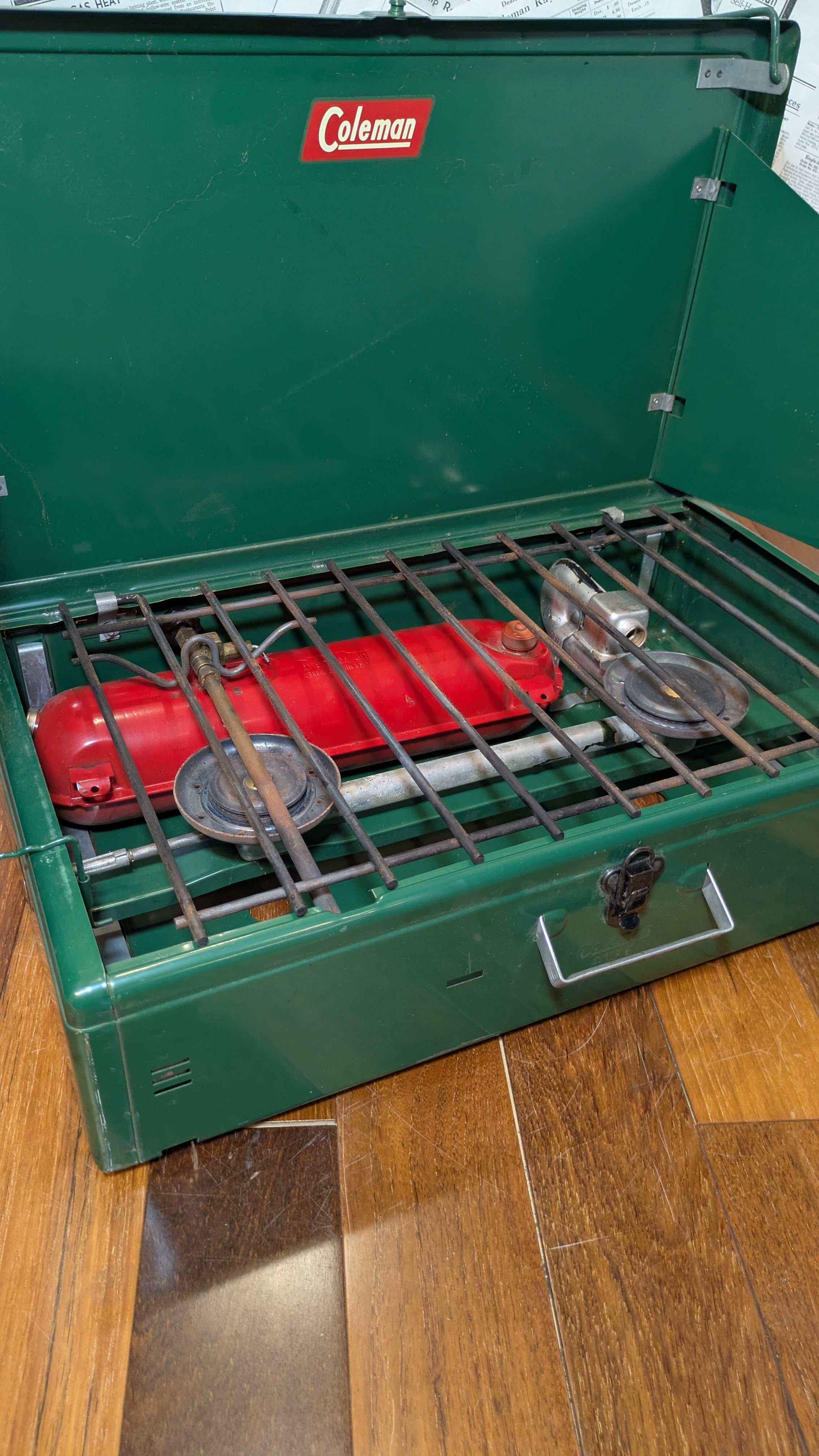 Vintage Coleman 413E 2barner Stove ビンテージ コールマン 413E