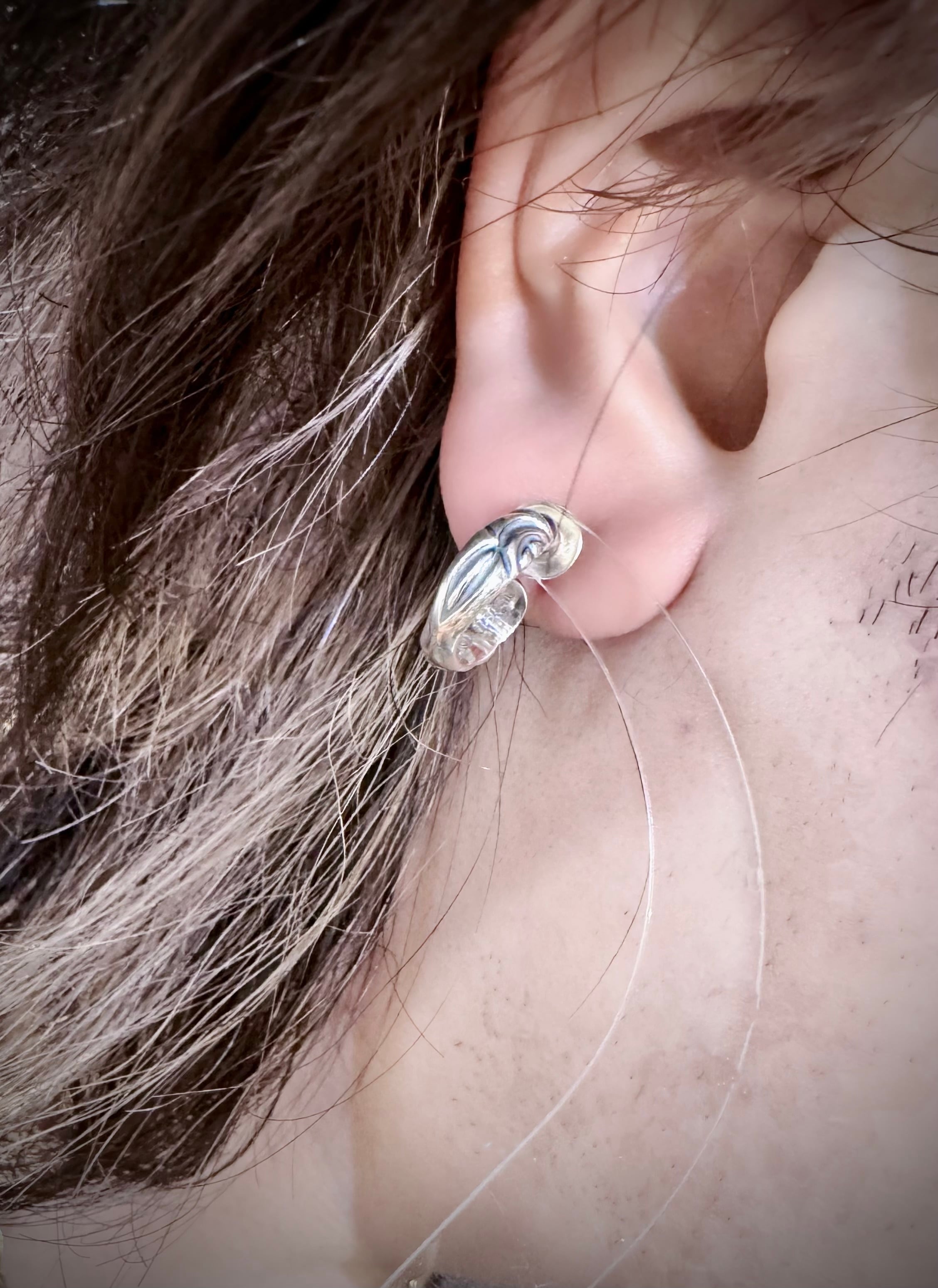 ピアス ロンワンズ LONE ONES ロンワンズ シルクフープ イヤリング