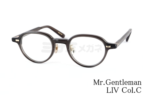 Mr.Gentleman メガネ LIV Col.C ボストン リブ クラシカル ミスタージェントルマン 鯖江 日本製 正規品