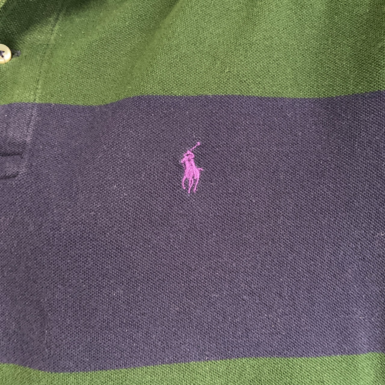 Polo by Ralph Lauren ポロバイラルフローレン ボーダー 鹿の子 長袖 