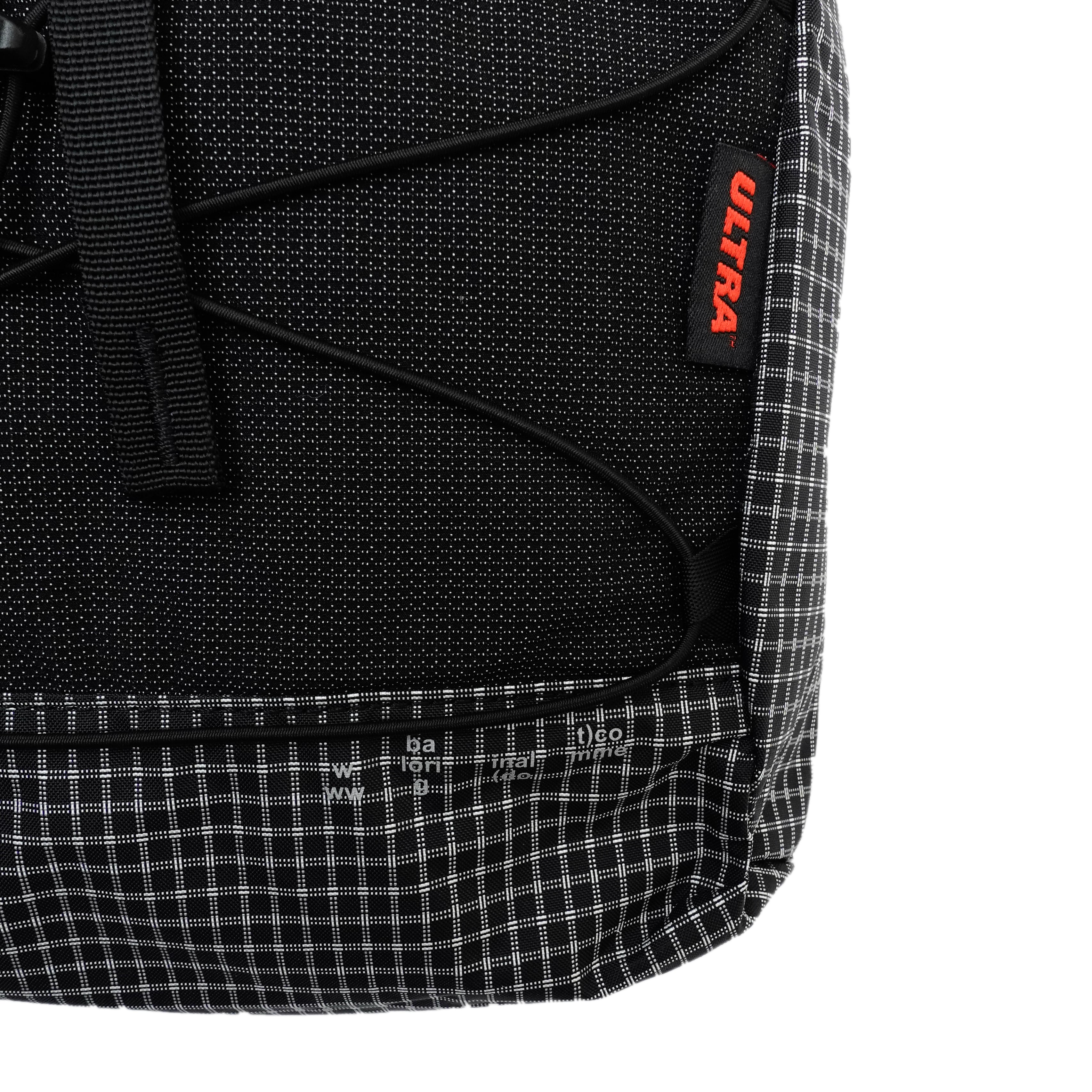 BAL / SPEAKEASY ULTRA GRID LOAM&LANE SHOULDER (BLACK / WHITE) | SO