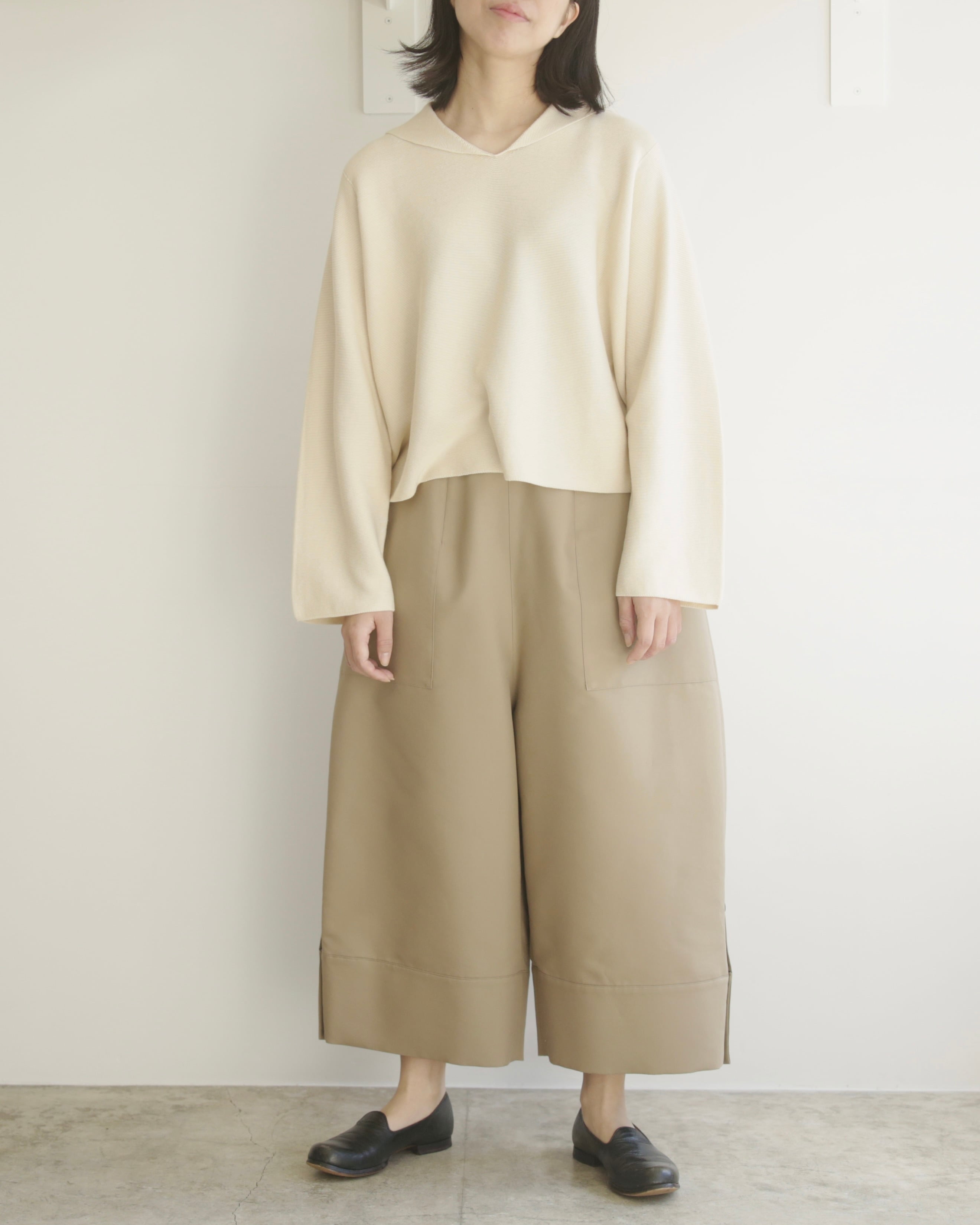 TENNE HANDCRAFTED MODERN カシミヤコットンセーラー | Vie