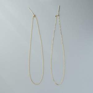 Stress-free Necklace：2wayY字ショート（チェーンB/50cm）-K14GF