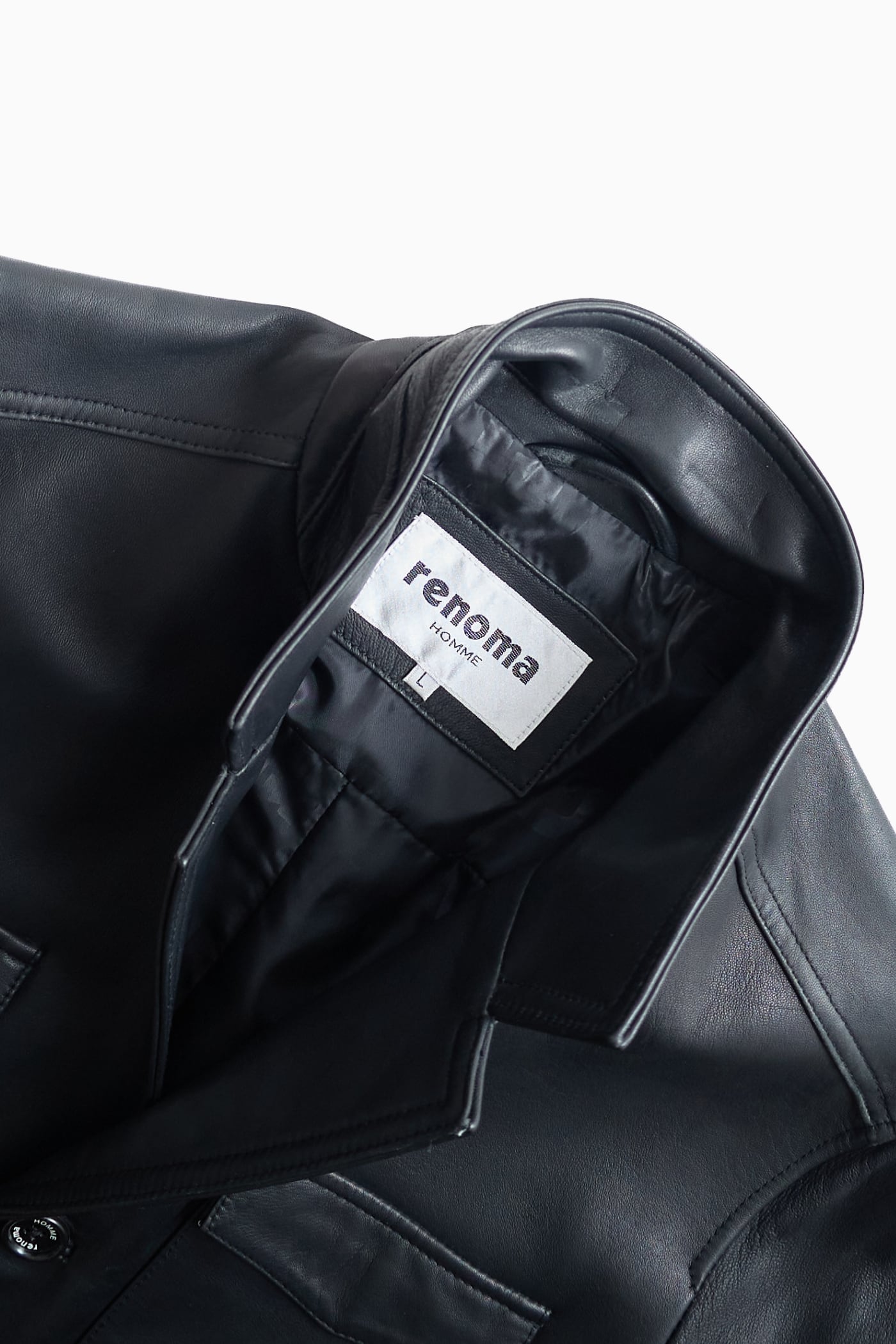 極上レザー】 renoma HOMME 羊革 SAFARI JACKET | Reben