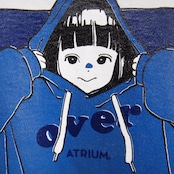 【over】Hoodie Tee *atrium limited