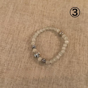 ハンドメイド おしゃれ 十字型 天然石 手作り ブレスレット