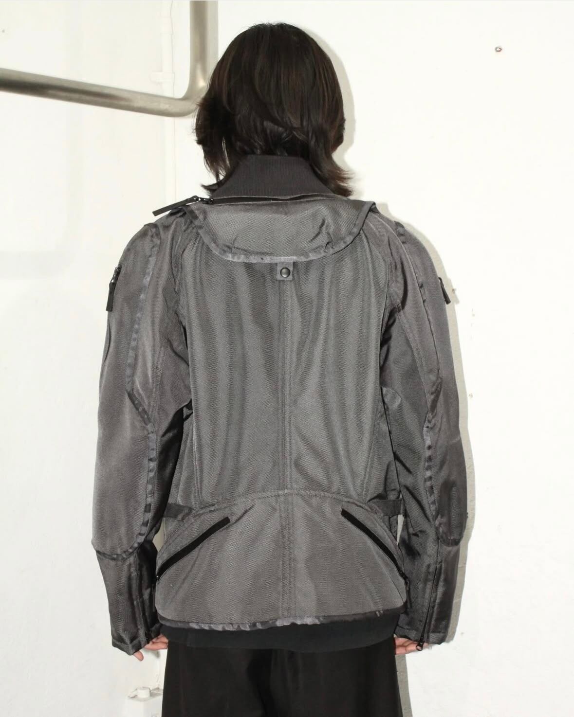 00AW ISSEY MIYAKE MEN Multi Pocket Ballistic Nylon Cargo Jacket