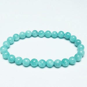 アマゾナイト ブレスレット 7mm 一点物 メール便可 [M便 1/10] 111-47677