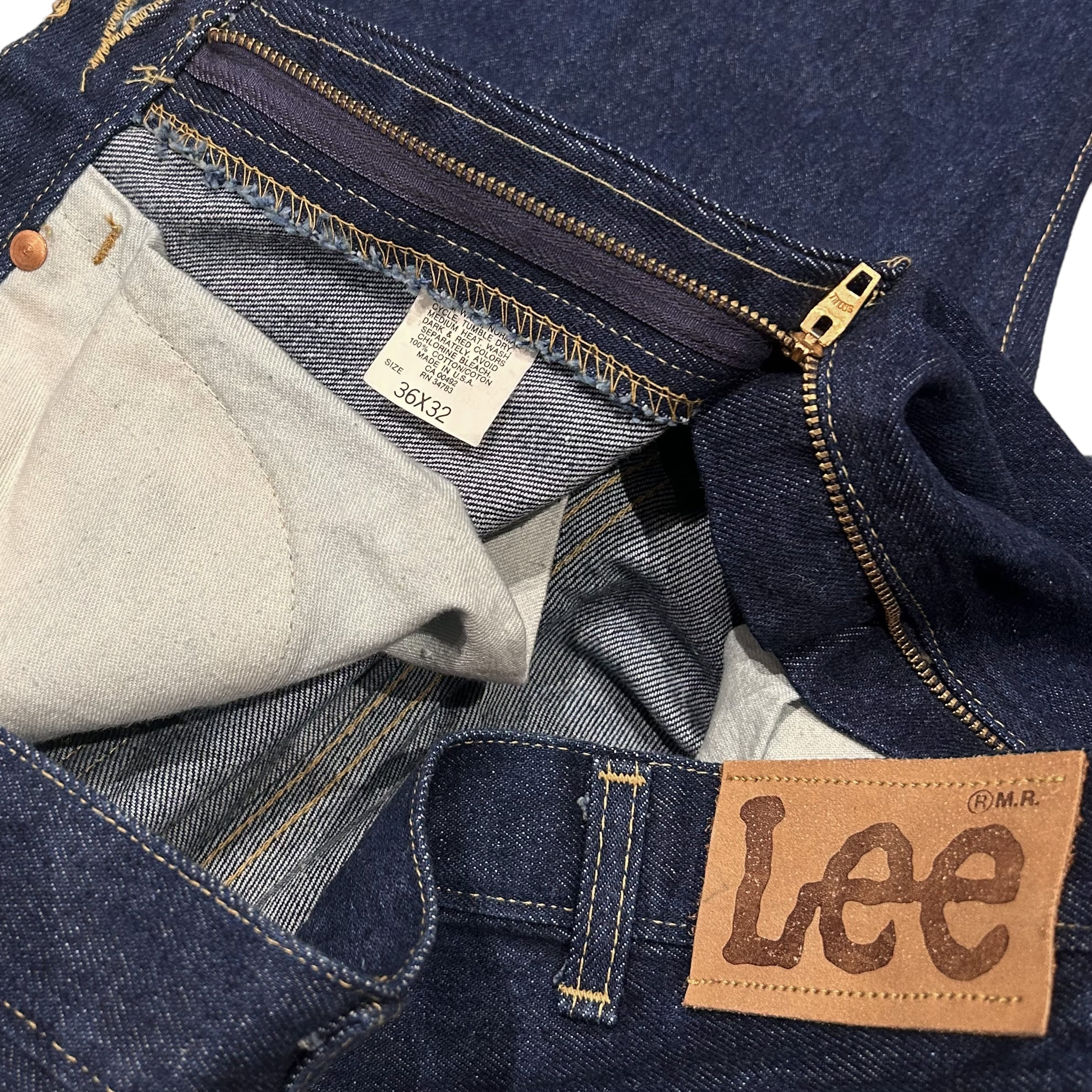 DEADSTOCK 70-80's初期 Lee 200-0147 Straight Denim Pants W36 ...