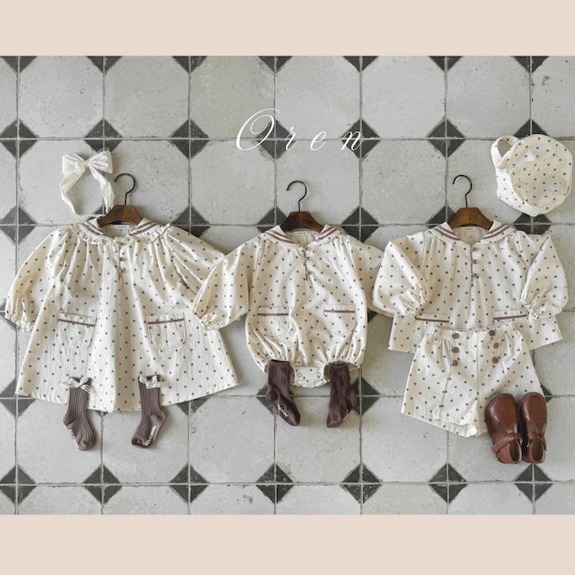 〖 即納 〗2025 秋新作 OREN オレン セリアン ルシアン マリン ワンピース