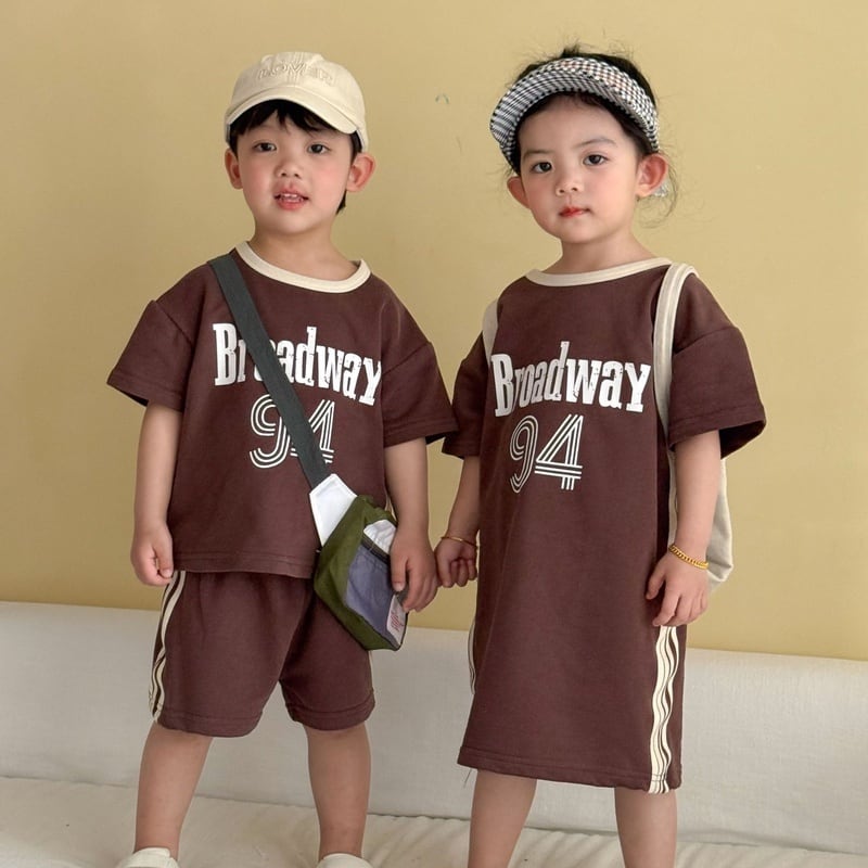BABY&KID】BROADWAYブラウンセットアップ/ワンピース | Betty