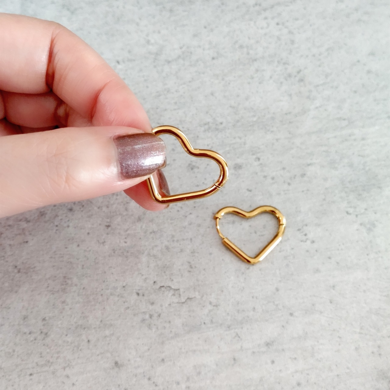 Open Heart large Pierce