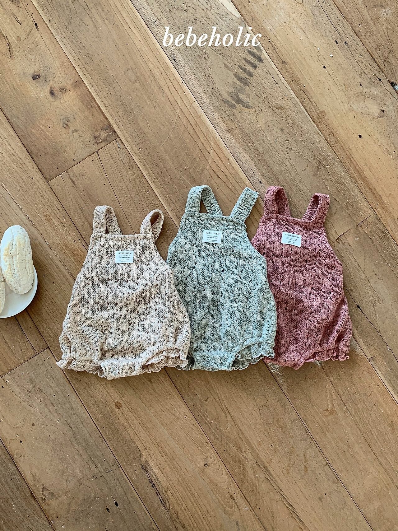 honey knit suit【bebeholic】※9月中旬〜下旬発送予定