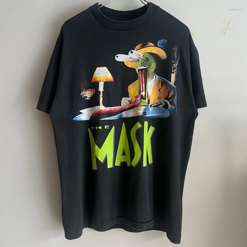 THE MASK マスク 両面プリント Tシャツ USA製 ムービーT ブラック L