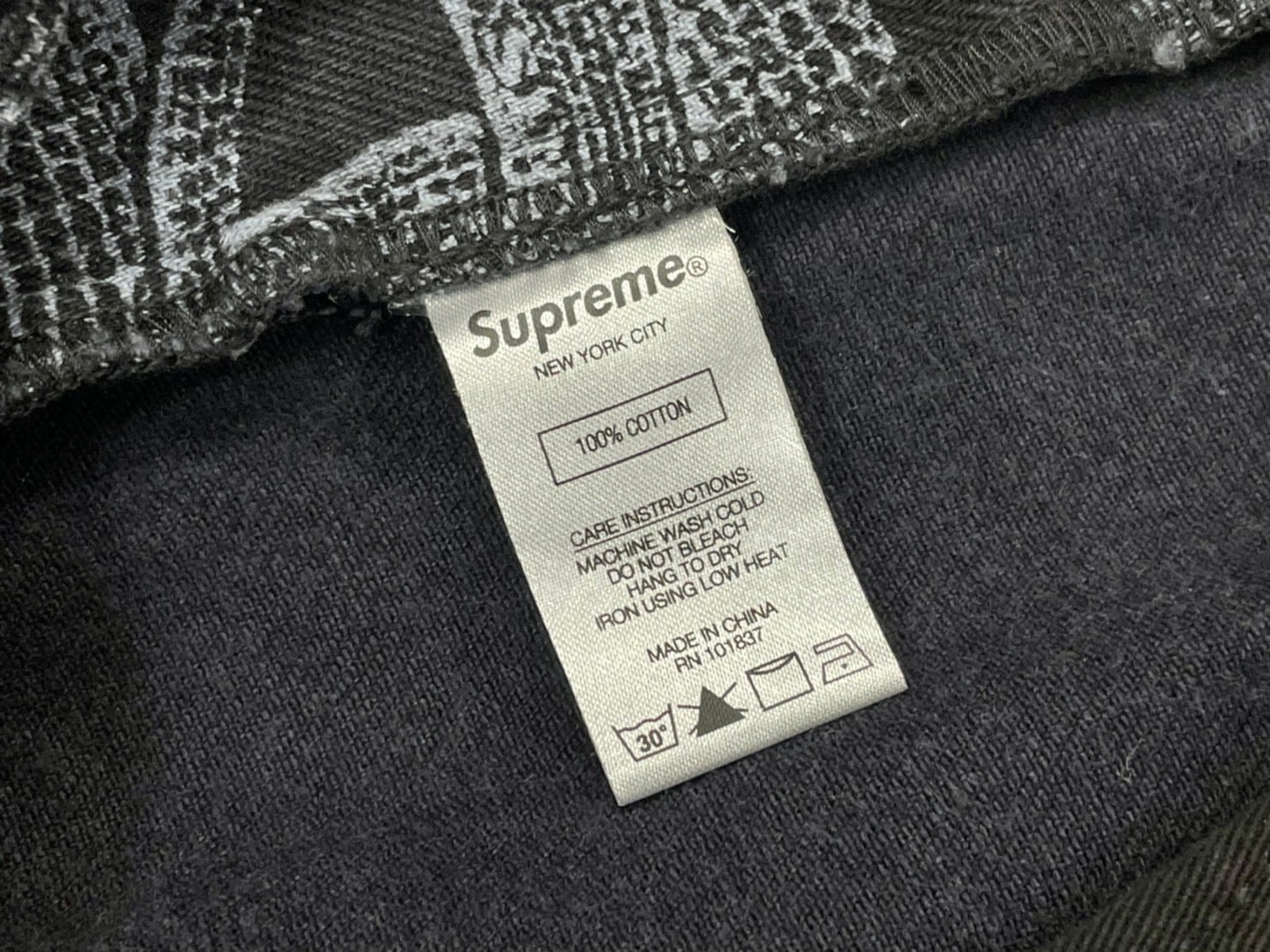 Supreme × 21SS HYSTERIC GLAMOUR Snake Double Knee Denim Supreme × 21SS HYSTERIC GLAMOUR Snake Double Knee Denim