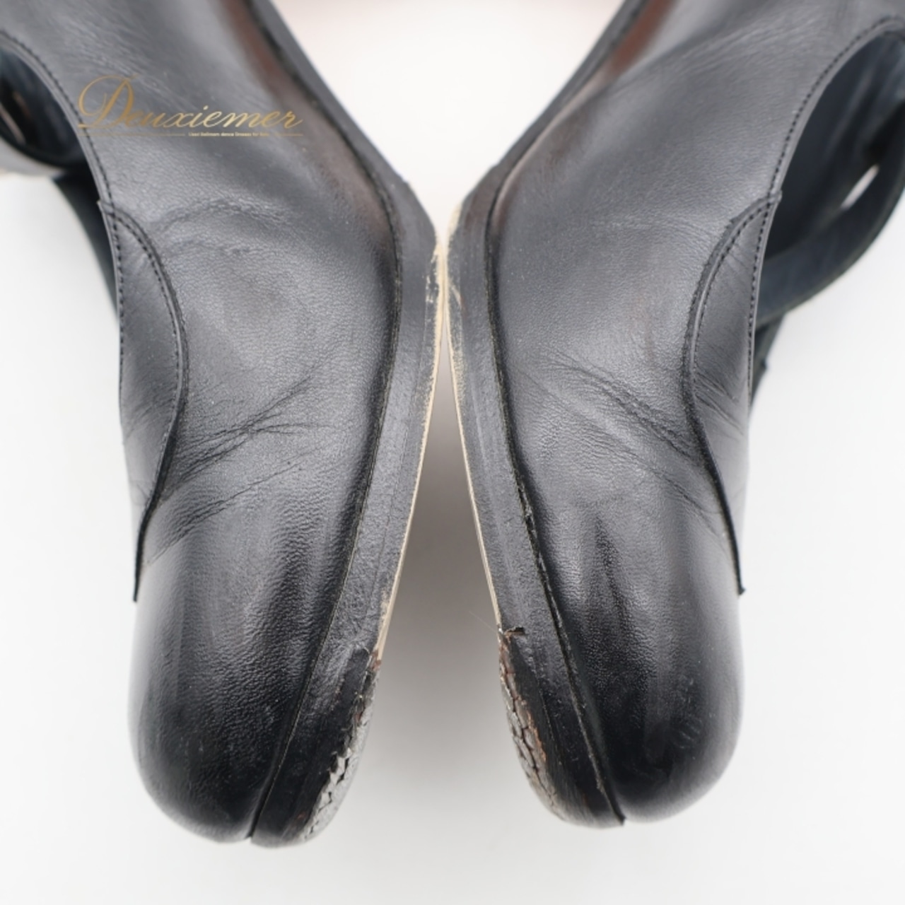 フラメンコ 衣装 シューズ 36 1/2サイス ブラック系 ドンフラメンコ DON flamenco スペイン製 靴 くつ ヒール レディース 黒 無地 シンプル ストラップ ステージ イベント ダンスシューズ ダンス衣装