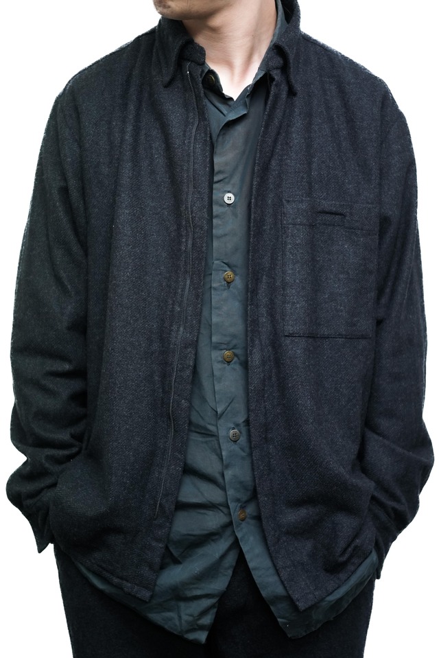 99AW "C.P. COMPANY" Wool-Nylon Shirt Jacket (Design by Moreno Ferrari)