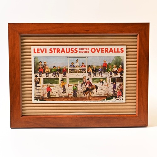 1939 (5) Levi Strauss & Co. Advertising Postcard Golden Gate Exposition