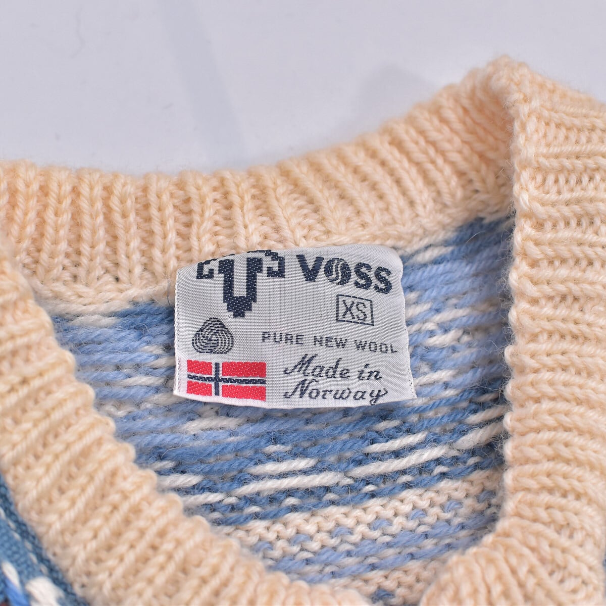 70~80s ノルウェー製 VOSS ノルディック ニットカーディガン 70~80s ノルウェー製 VOSS ノルディック ニットカーディガン