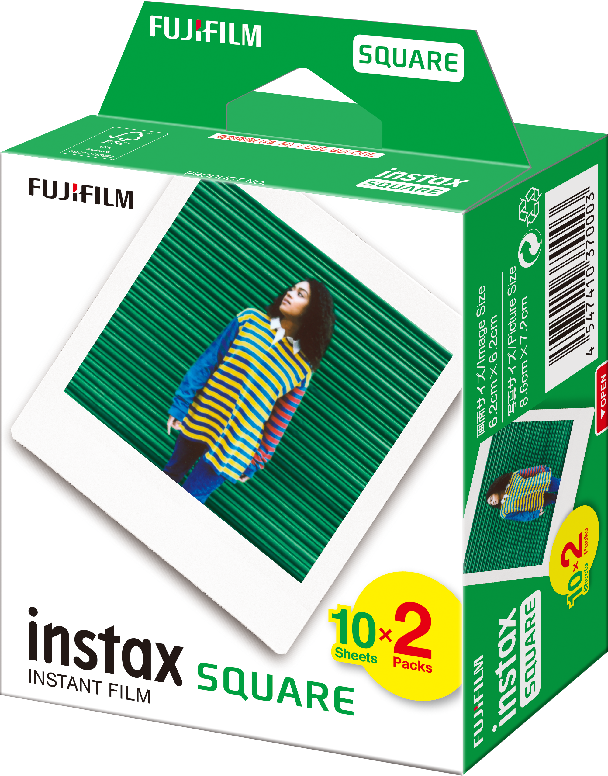 instax SQUARE SQ10とケース、専用フィルム20枚のセット