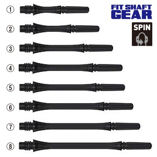 FIT GEAR Slim [SPIN] D-Black