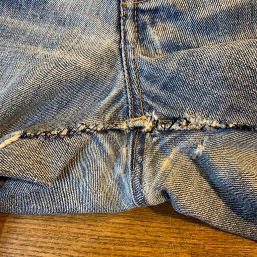 70's Levi's リーバイス 505 デニム 66前期 シングル 刻印5 42TALON