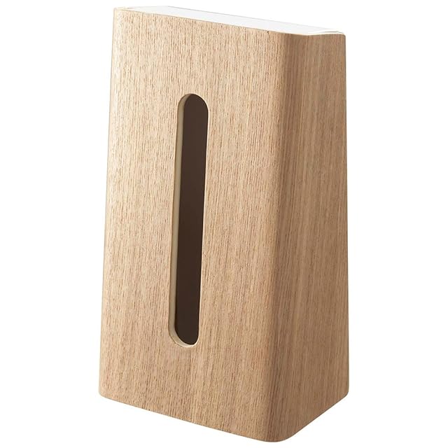 天然無垢材(国産桧)ティッシュケース【白木】 | Pay ID