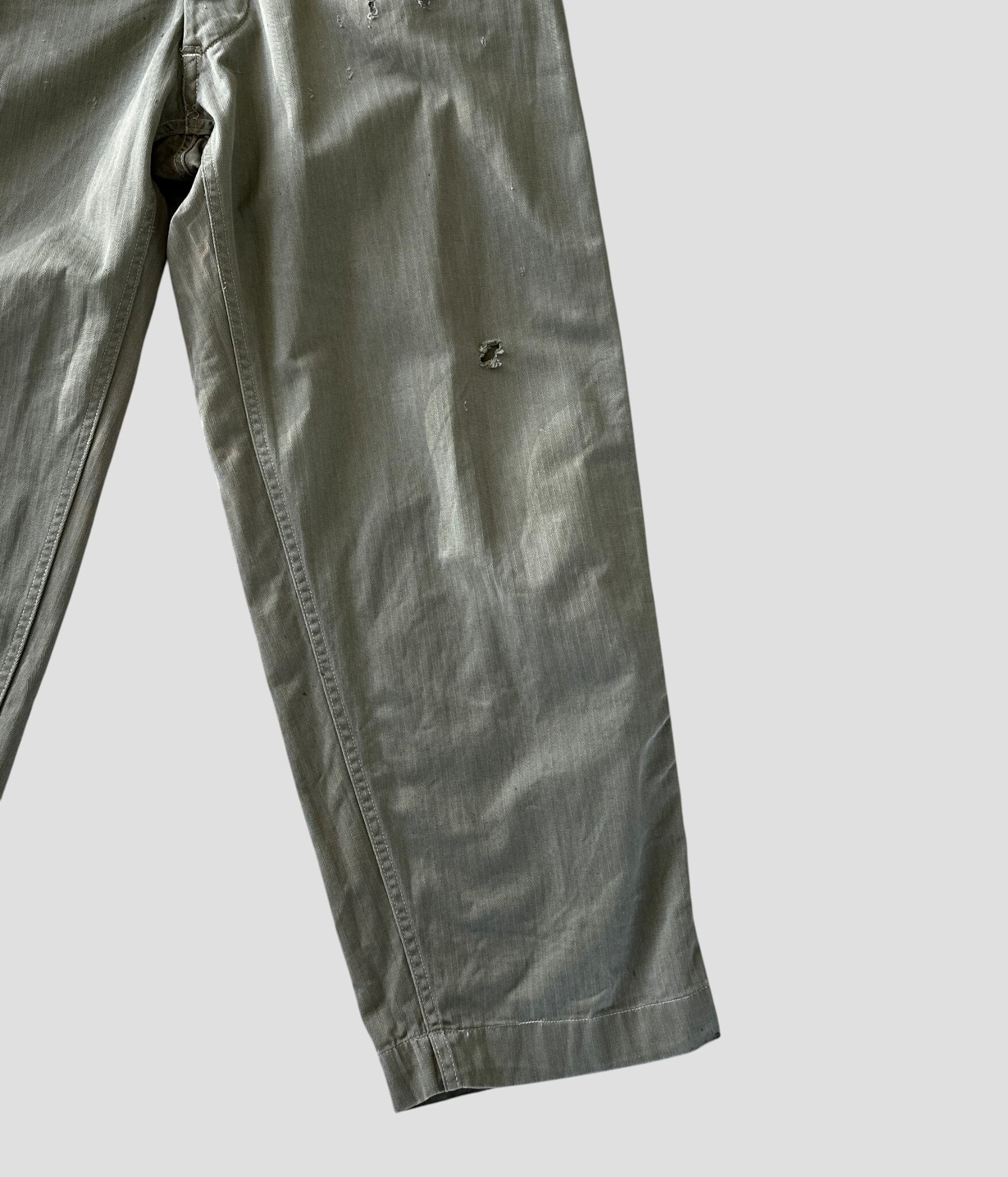 40s us army m-41 hbt パンツ カットオフvintage U.S.ARMY- Vintage 40s M-41 HBT Pants | BEGGARS BANQUET公式