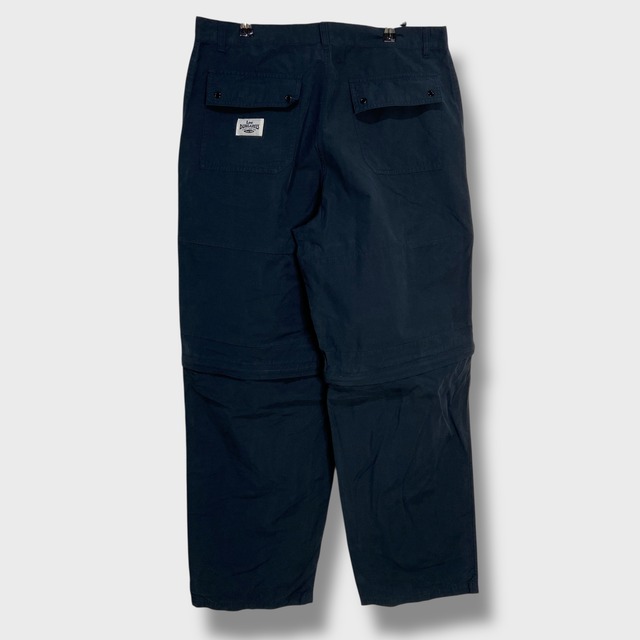 90s Lee ダンガリーズ コンバーチブルパンツ ナイロンパンツ 紺 W34