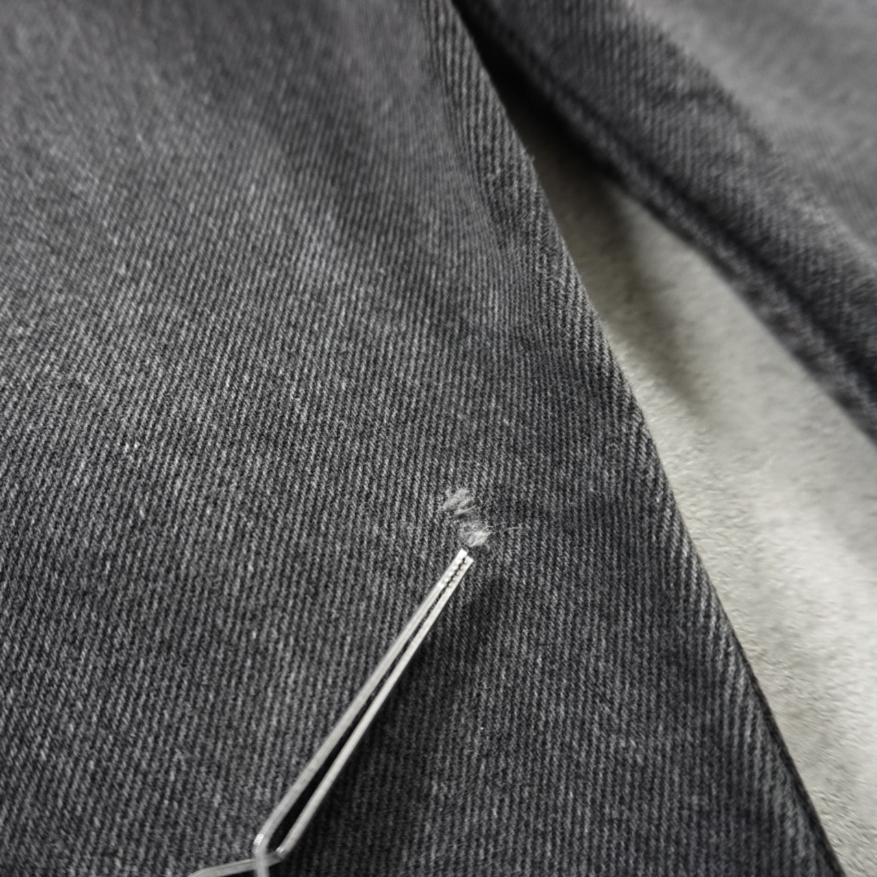 Levi's 550 black denim "made in USA" W36L33相当 古着 - 15