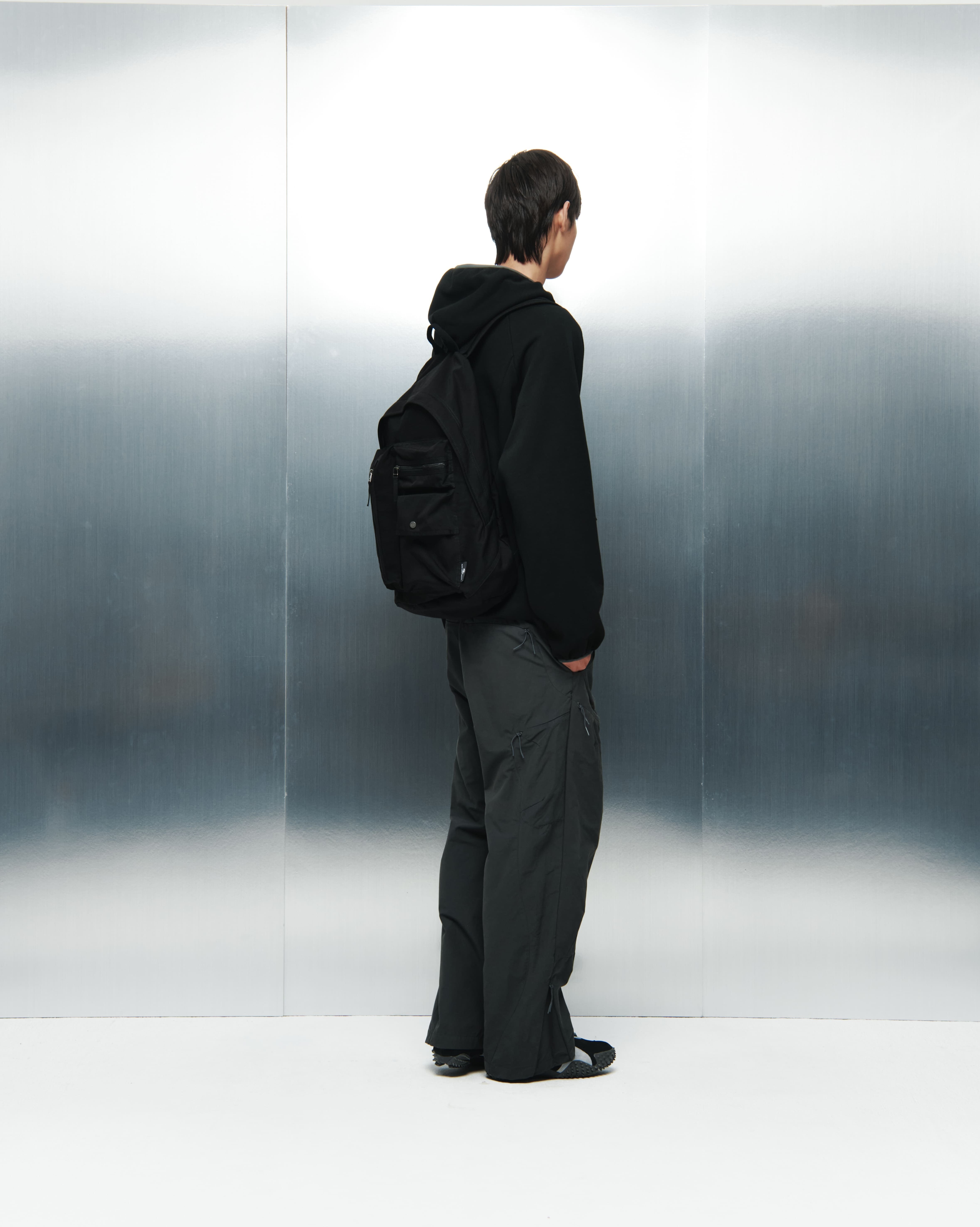 SAN SAN GEAR] MULTI POCKET BACKPACK [BLACK] 正規品 韓国ブランド