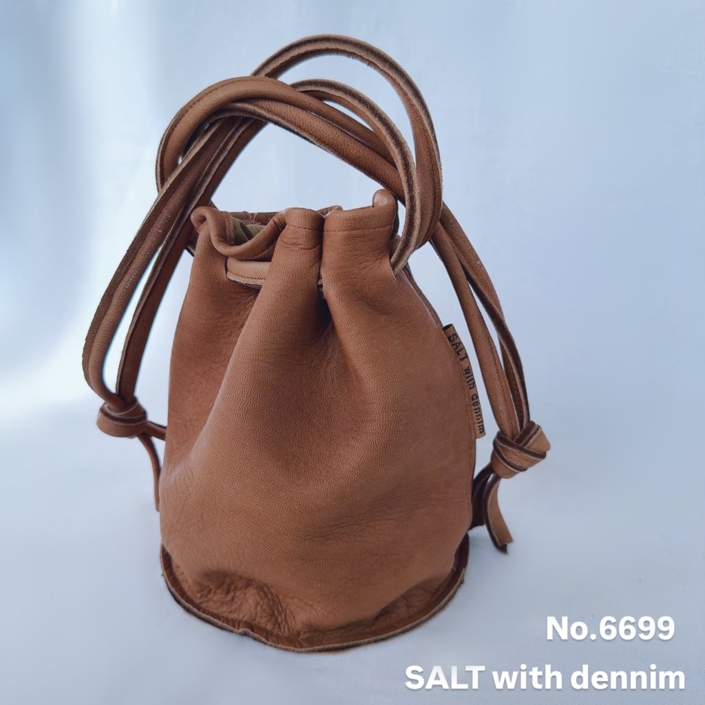 レザー巾着 No.6699