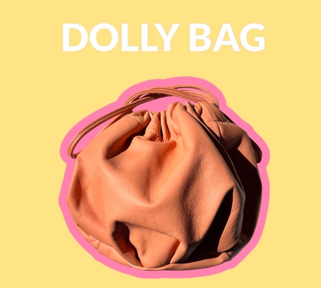 DOLLY BAG / color anzu バッグ カバン 巾着 おしゃれ かわいい