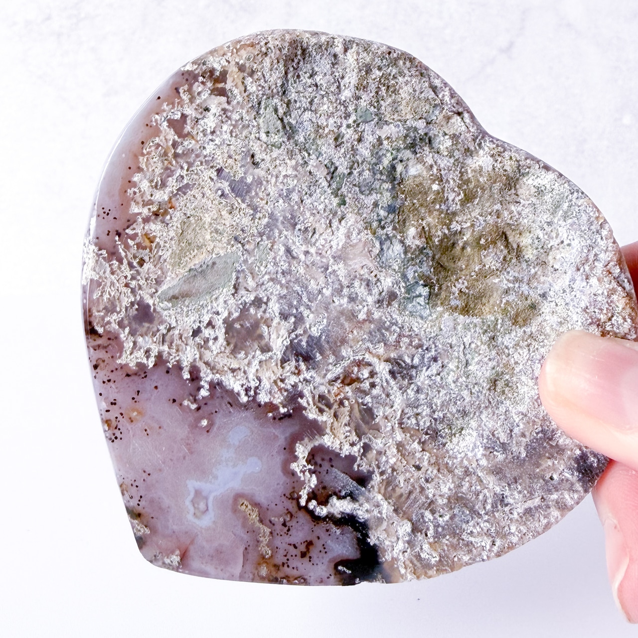 アメジスト ハート クラスター * Amethyst * 天然石