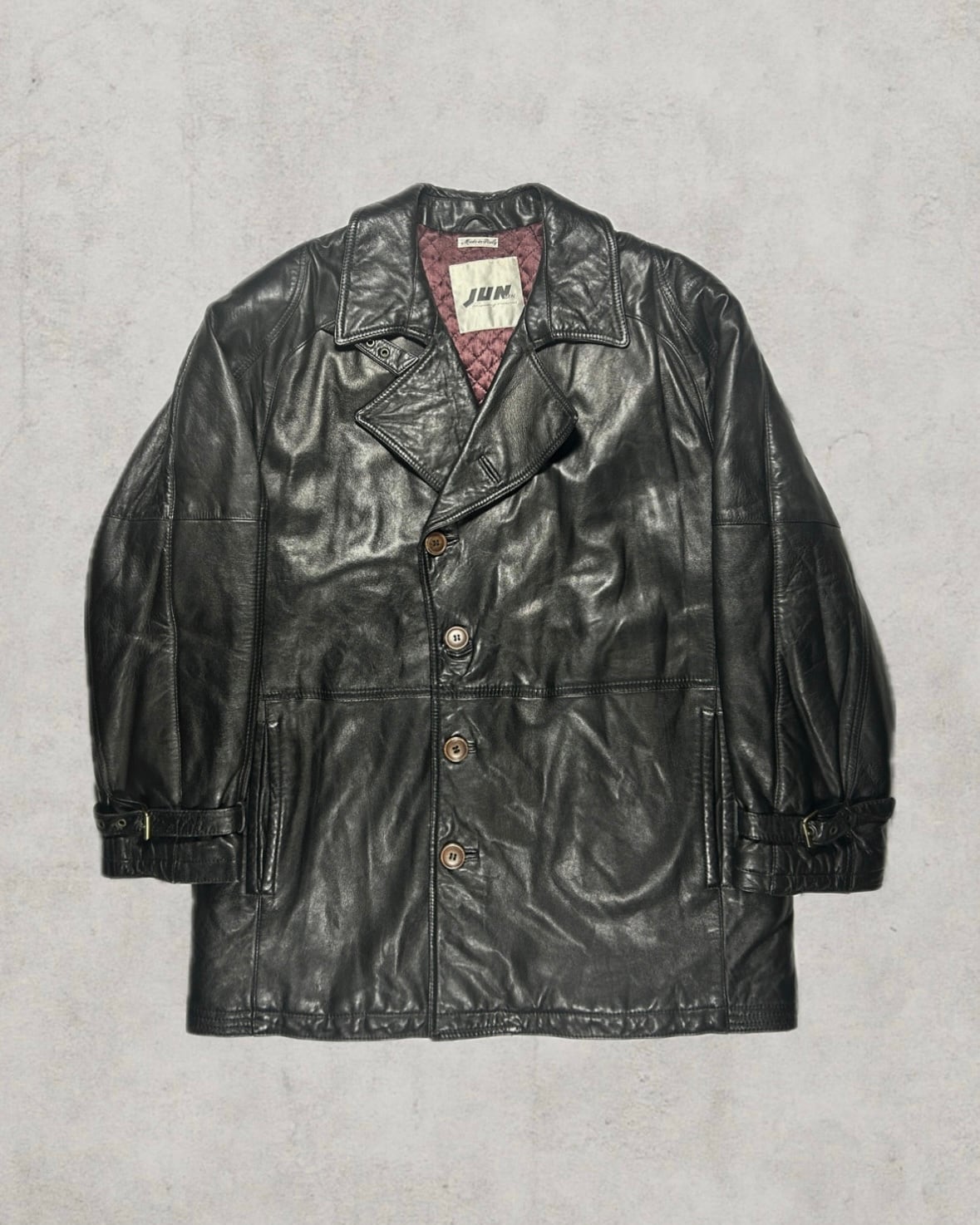 ジャケット・アウター GAULTIER HOMME objet leather jacket GAULTIER HOMME objet Leather Jacket | Jurell