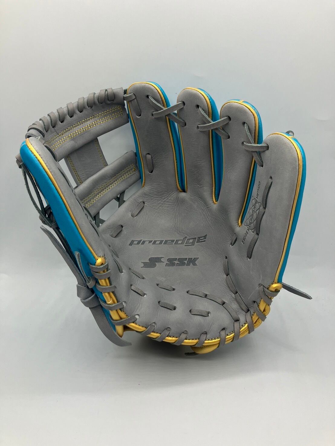 限定品 SSK 一般軟式用グラブ ブラック×グレー 広島 矢野モデル