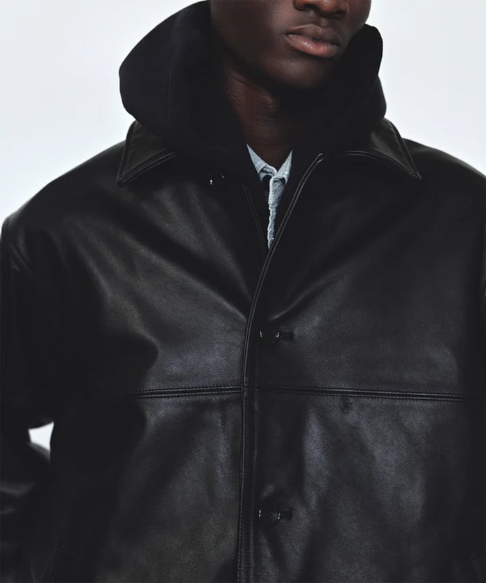 Fidelity / Cow leather car cort / レザージャケット / レザーコート