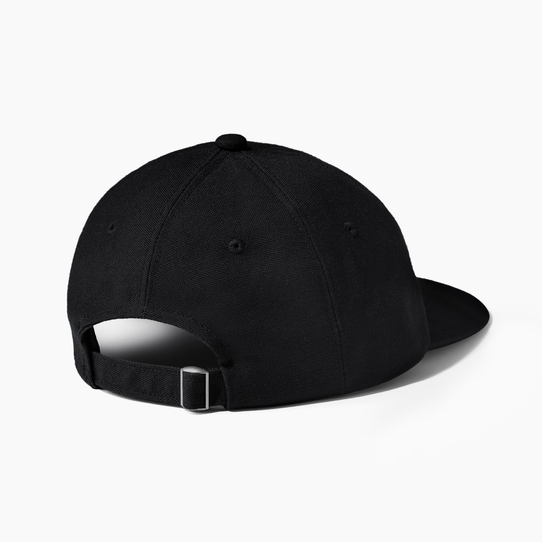 COTTON CANVAS CAP (BLACK) | ENNOY