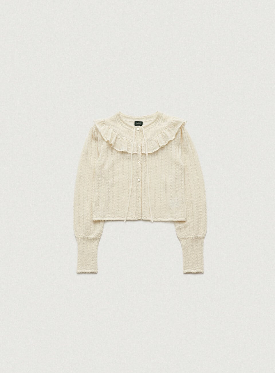 The Barnnet Finni Pointelle カーディガン　セーター The Barnnet] Finni Pointelle Knit Cardigan 正規品 韓国ブランド