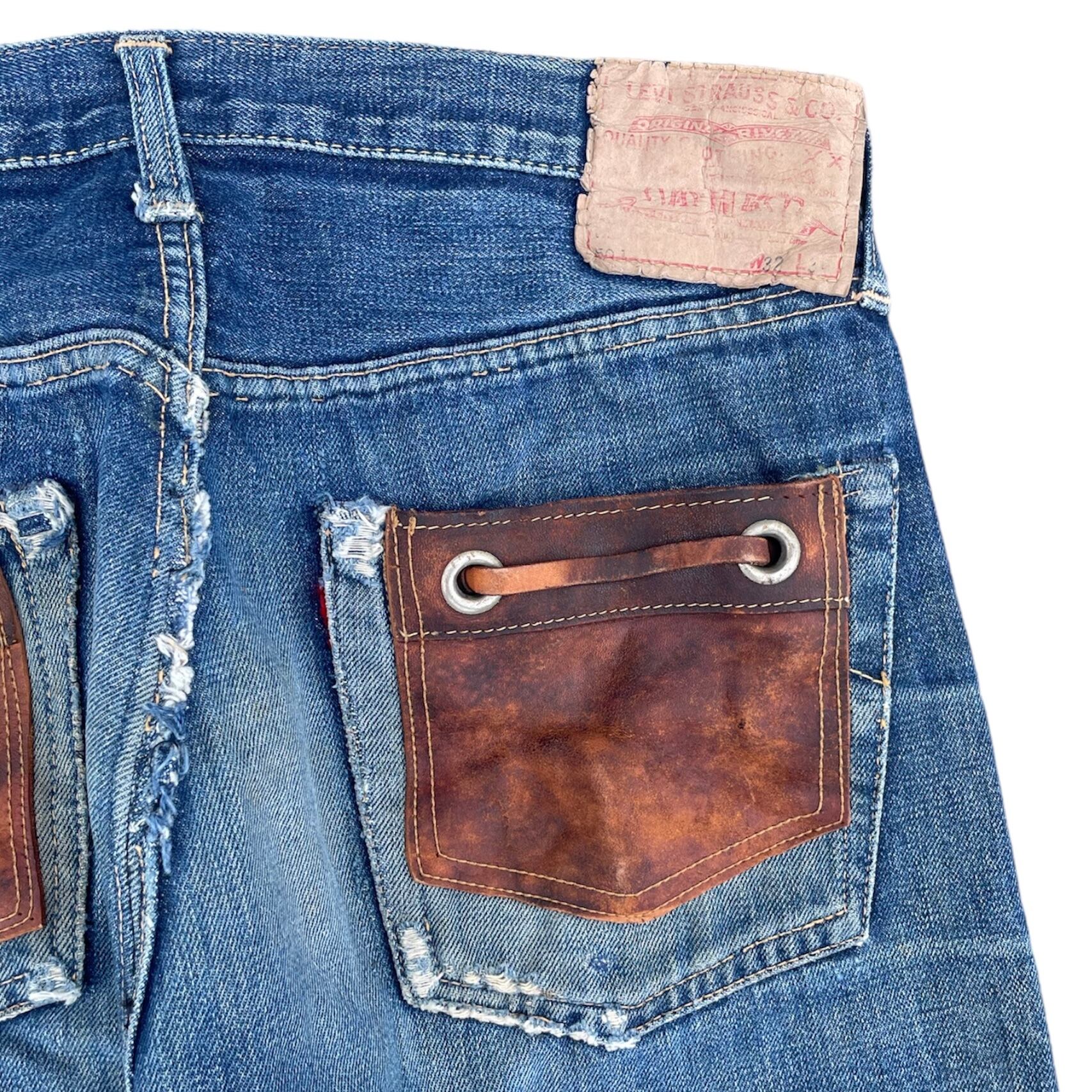 60s ヴィンテージ Levis 501 ビッグE ダブルネーム デニムパンツ ...