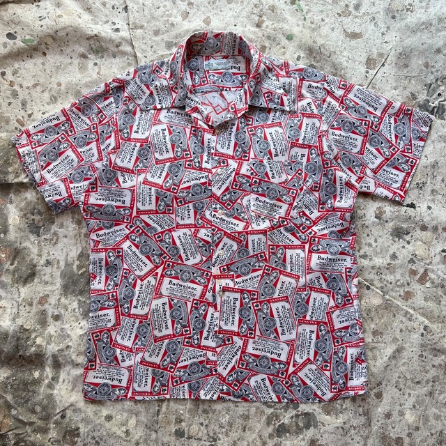 70s K-mart   Budweiser Short Sleeve Shirt   バドワイザー　半袖シャツ   Kマート