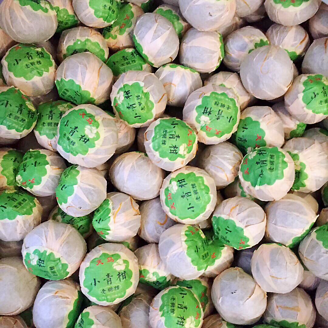 柑普茶】天馬小青柑 5個 | 五福茶荘