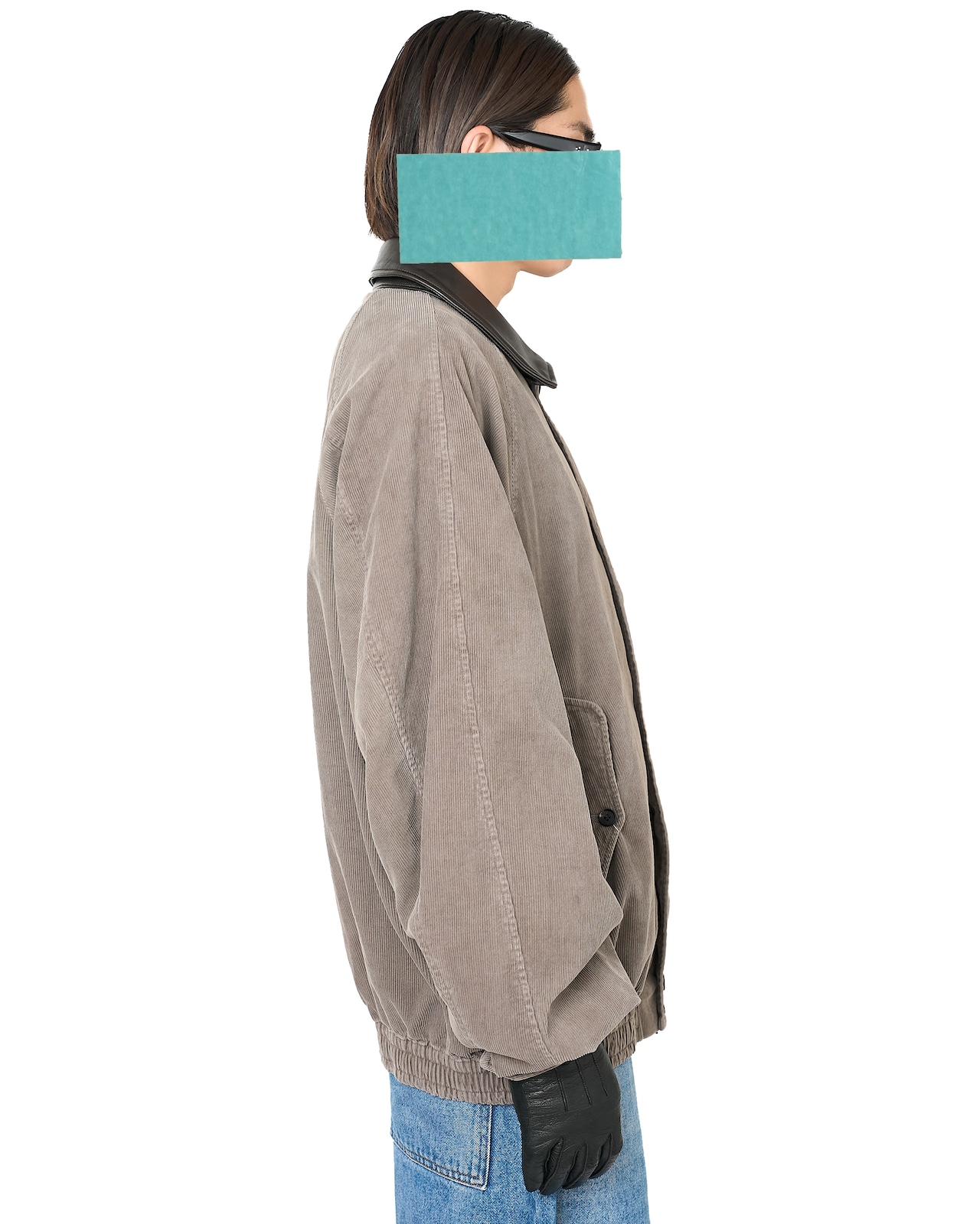 ssstein "VINTAGE CORDUROY ZIP JACKET〔TAUPE〕"