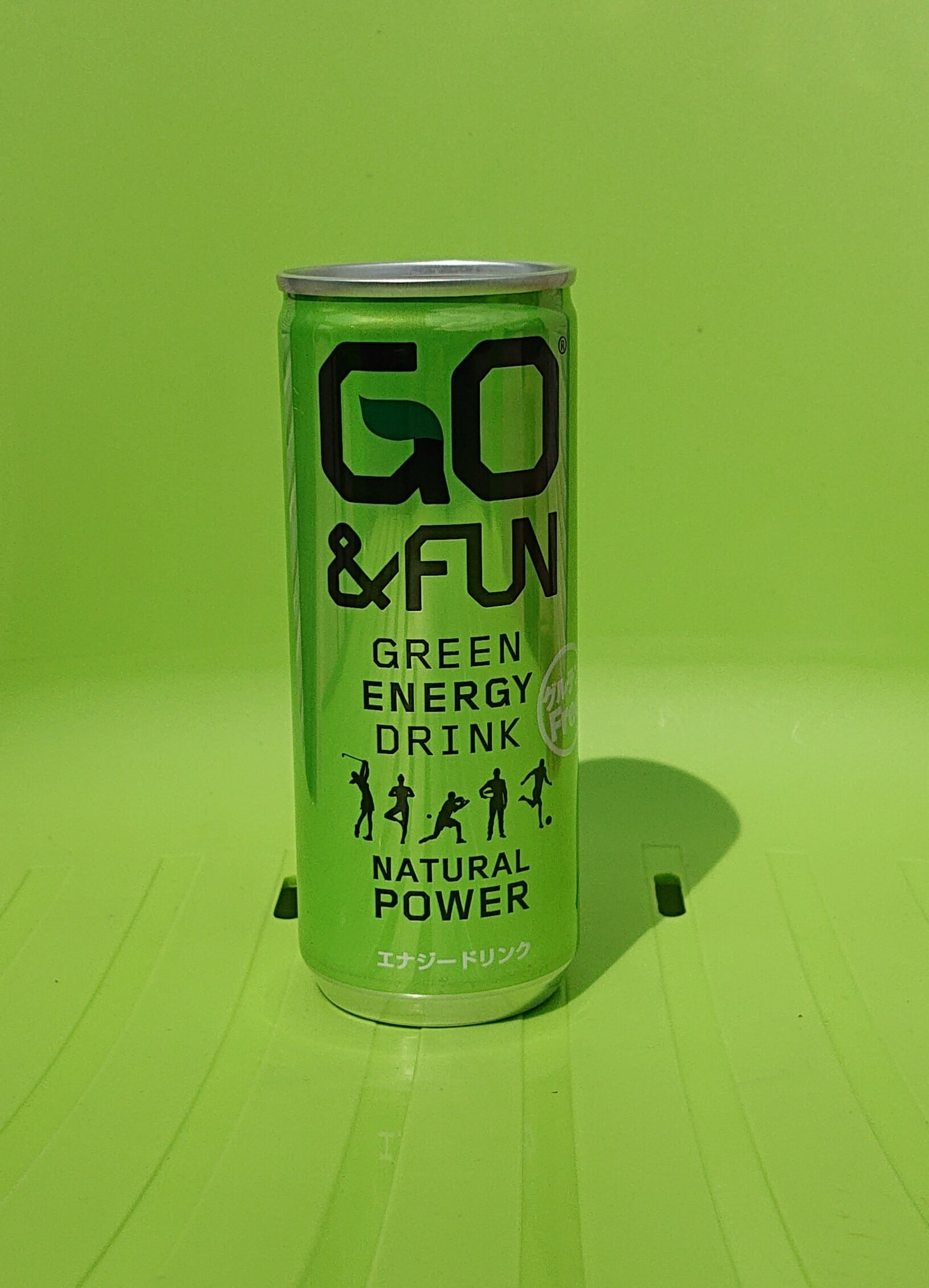GO&FUNグリーンエナジードリンク250ml(30本入) 送料無料 | オンザロ－ド