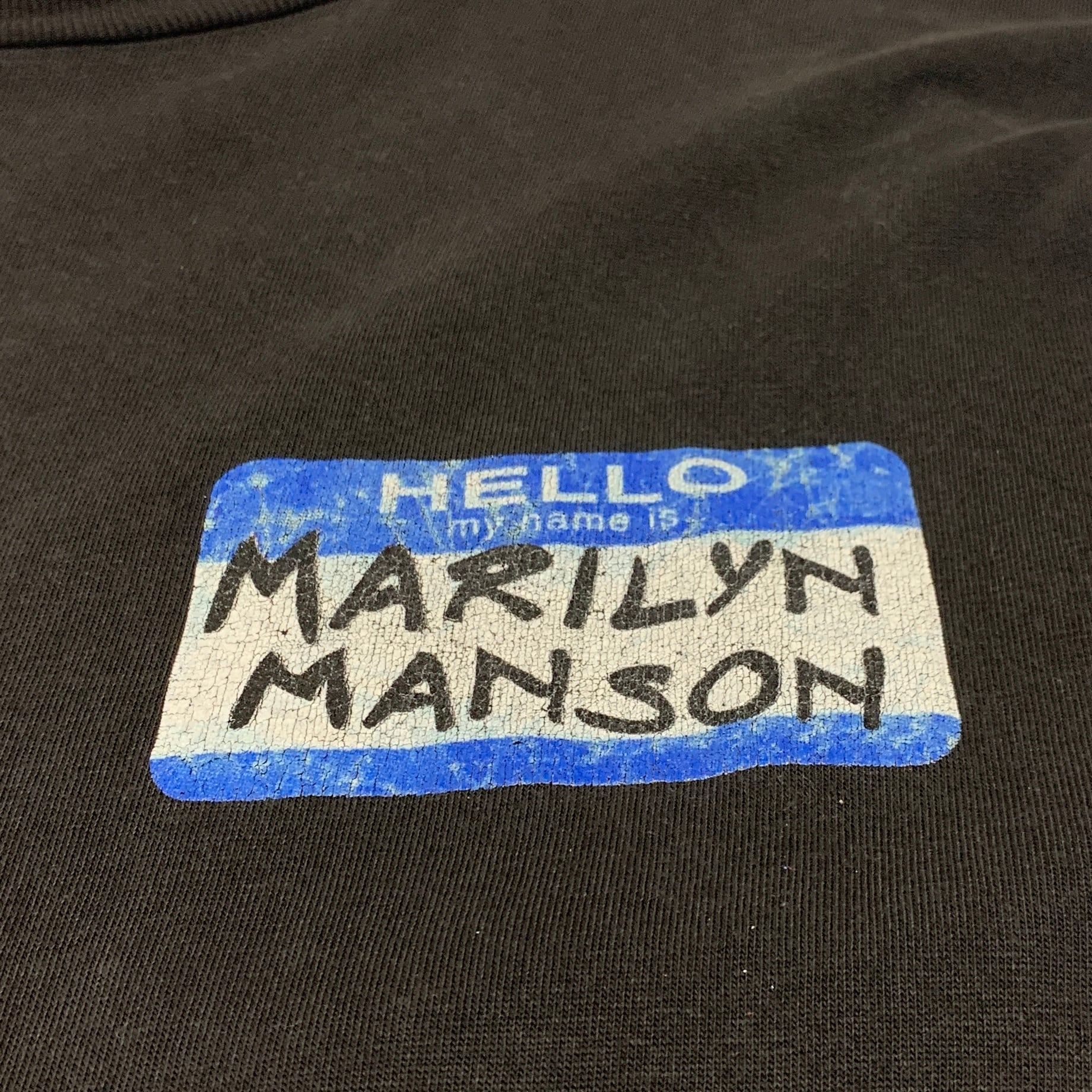 MARILYN MANSON Hello My Name Is /マリリンマンソン Tシャツ | ALLEYOOP23