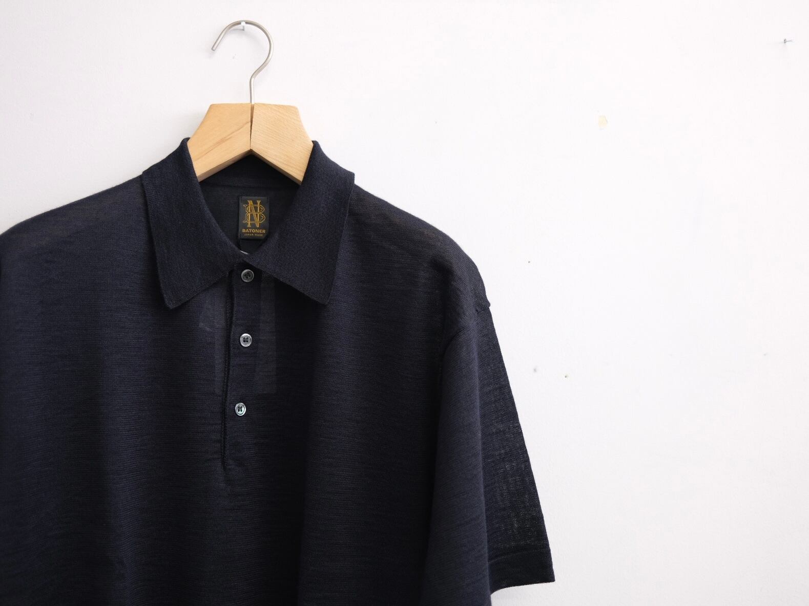 BATONER バトナー　ラミーポロシャツ BATONER”CHOMA POLO SHORT SLEEVE” | Lapel online store