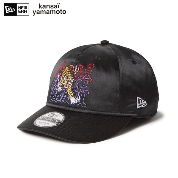 NEW ERA ニューエラ 14858855 9THIRTY kansai yamamoto 虎 サテン ブラック