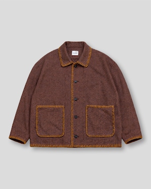 MM BLANKET-STITCH COVERALL MULTI