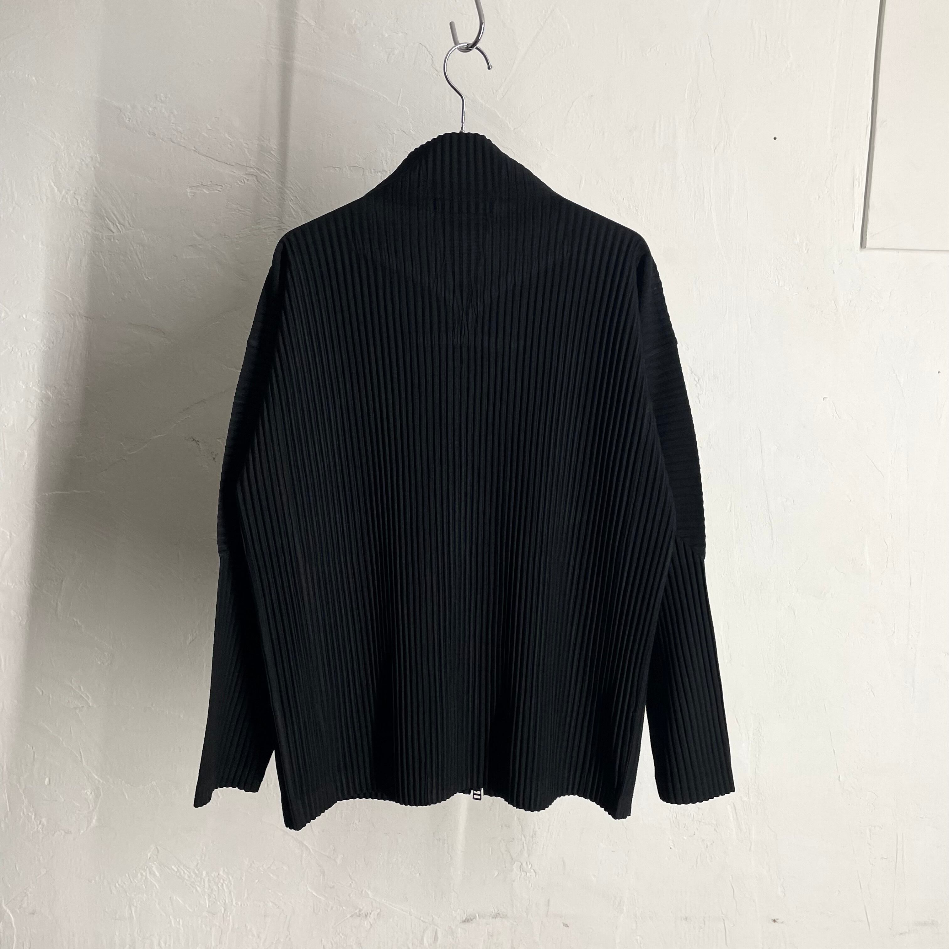 HOMME PLISSE ISSEY MIYAKE Zip-up Pleats Jacket | VOLAR