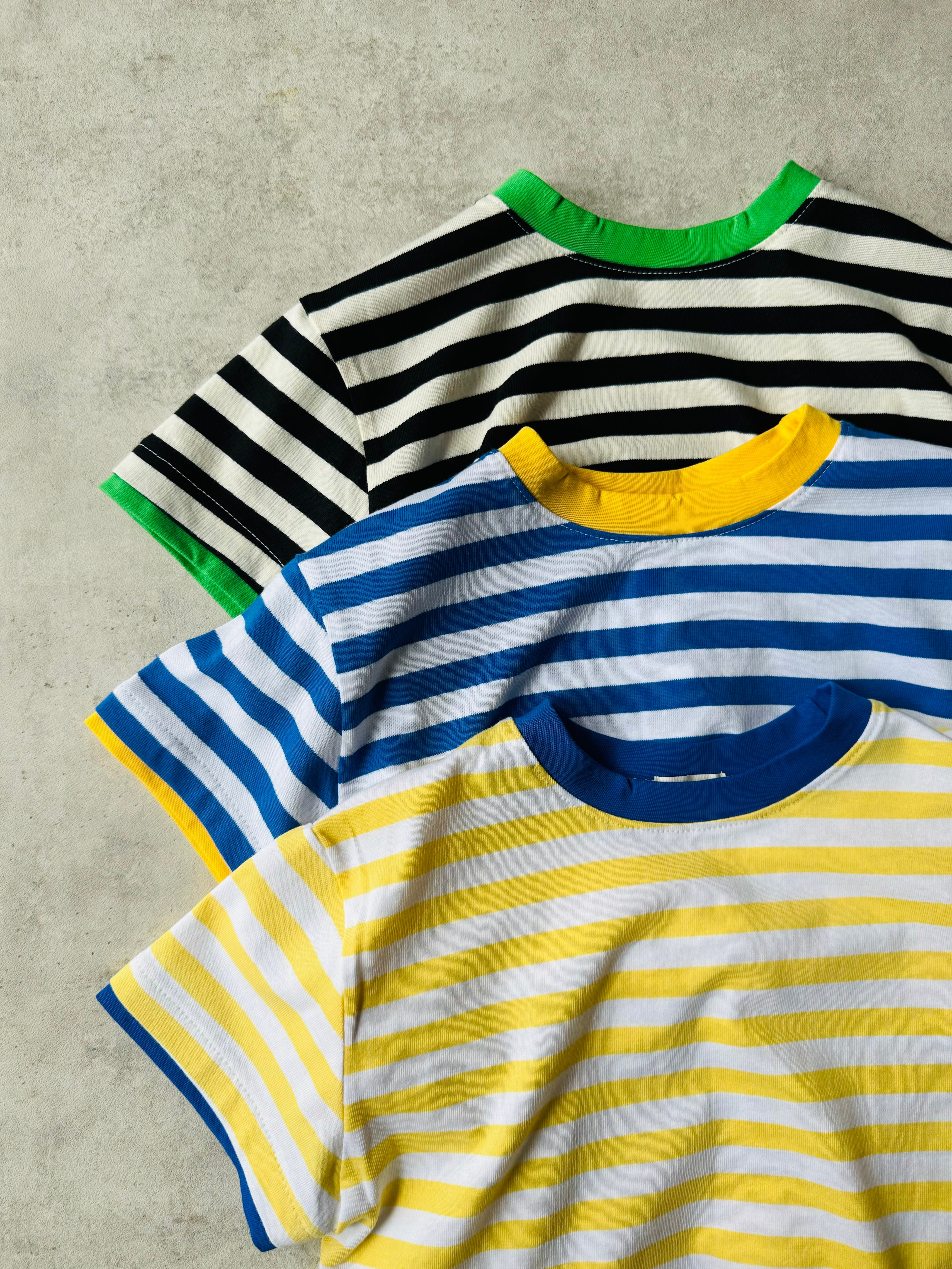バイカラーボーダー Tee（90〜150cm）3635